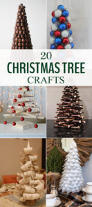 20 Amazing Christmas Tree Crafts to Decorate Your Home