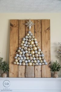 Rustic Holiday Ornament Decor