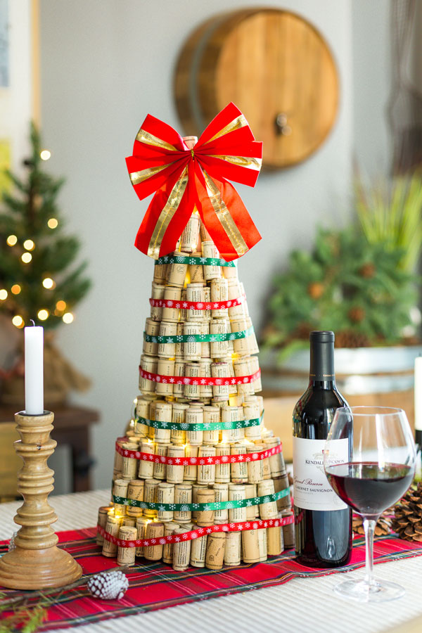 Wine Cork Christmas Tree
