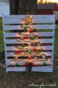 Wood Pallet Christmas Tree