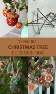 15 Natural Christmas Tree Decoration Ideas
