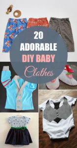 20 Adorable DIY Baby Clothes