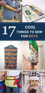 17 Cool Things To Sew For Boys