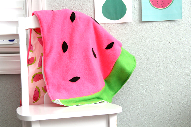 Watermelon Baby Blanket