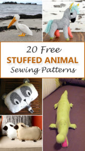 20 Free Stuffed Animal Sewing Patterns