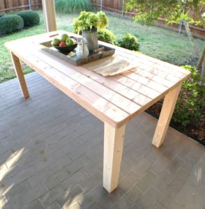 2x4 Dining Room Table