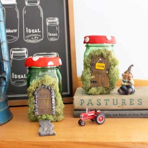 Fairy House Mason Jar