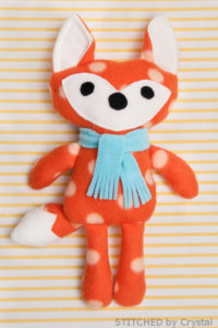 Free Stuffed Fox Pattern