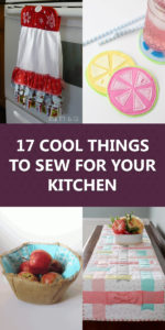 17 Cool Things to Sew For Your Kitchen