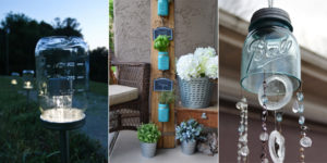 DIY Outdoor Mason Jar Projects