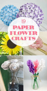 19 Beautiful Paper Flower Crafts