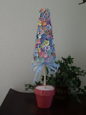 Paper Flower Topiary