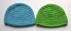 Simple Double Crochet Hat Pattern
