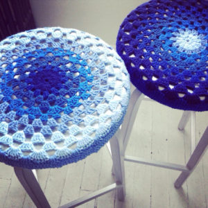 Crochet Bar Stool Covers