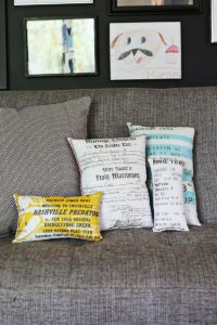 Decorative Document Plush Pillows
