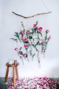 Floral Vase Wall Hanging