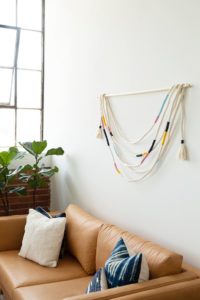 Wrapped Rope Wall Hanging