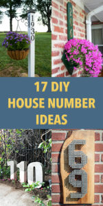 17 DIY House Number Ideas That Look Better Than Store-Bought