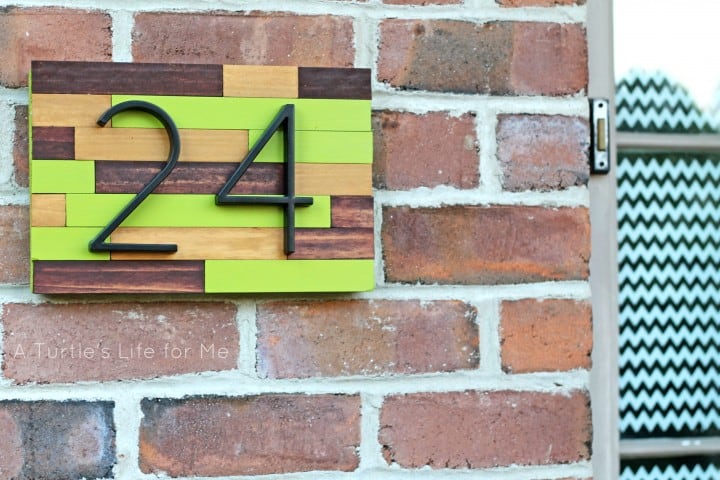 House Number Plaque