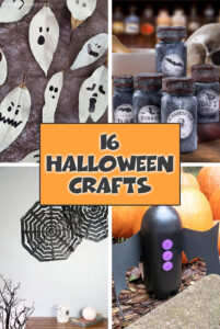16 Cute & Easy Halloween Crafts