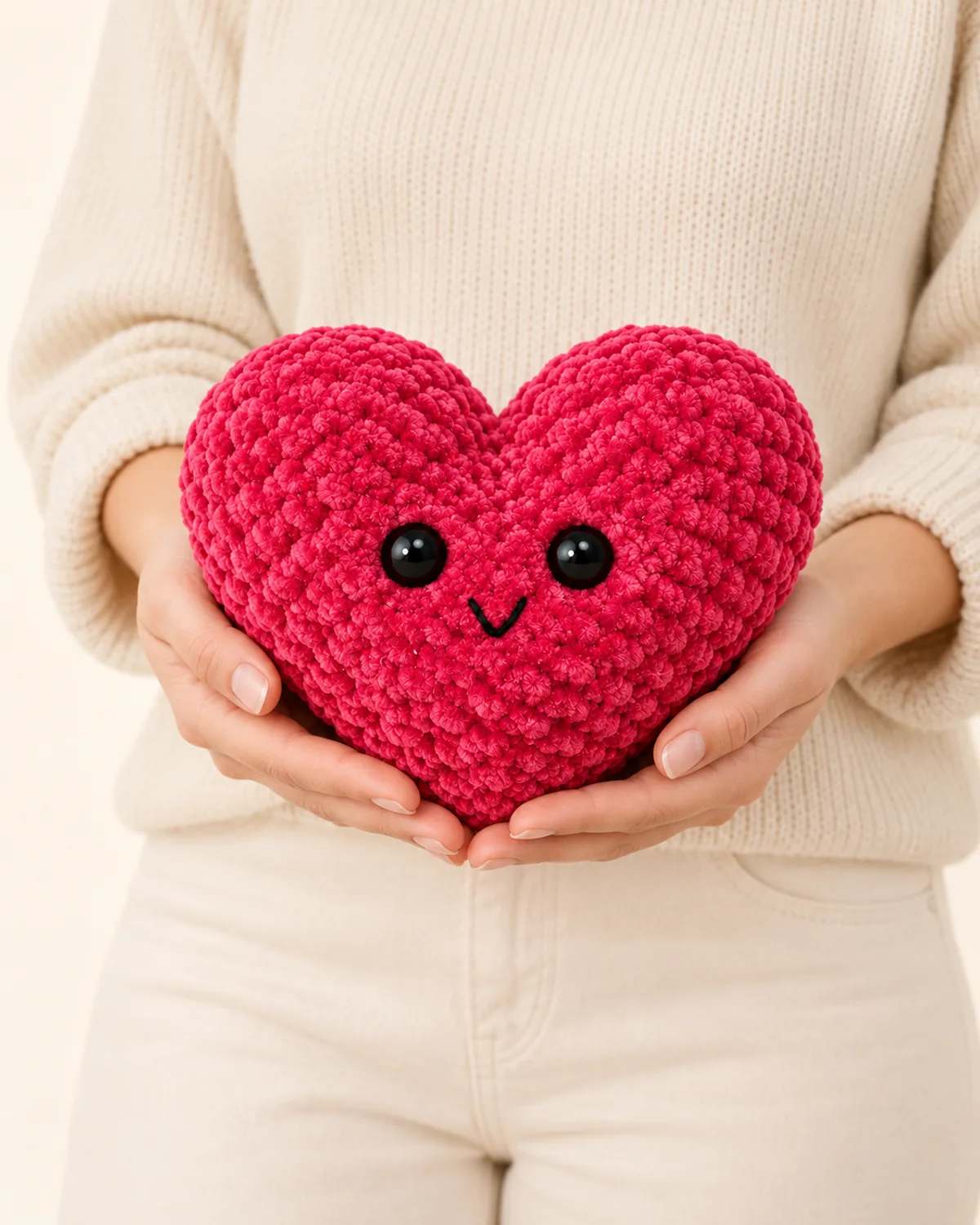 Smiling Heart, front three-quarter view in use