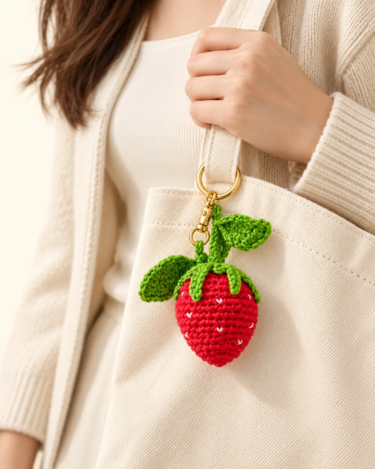 Strawberry Charm, front three-quarter view in use