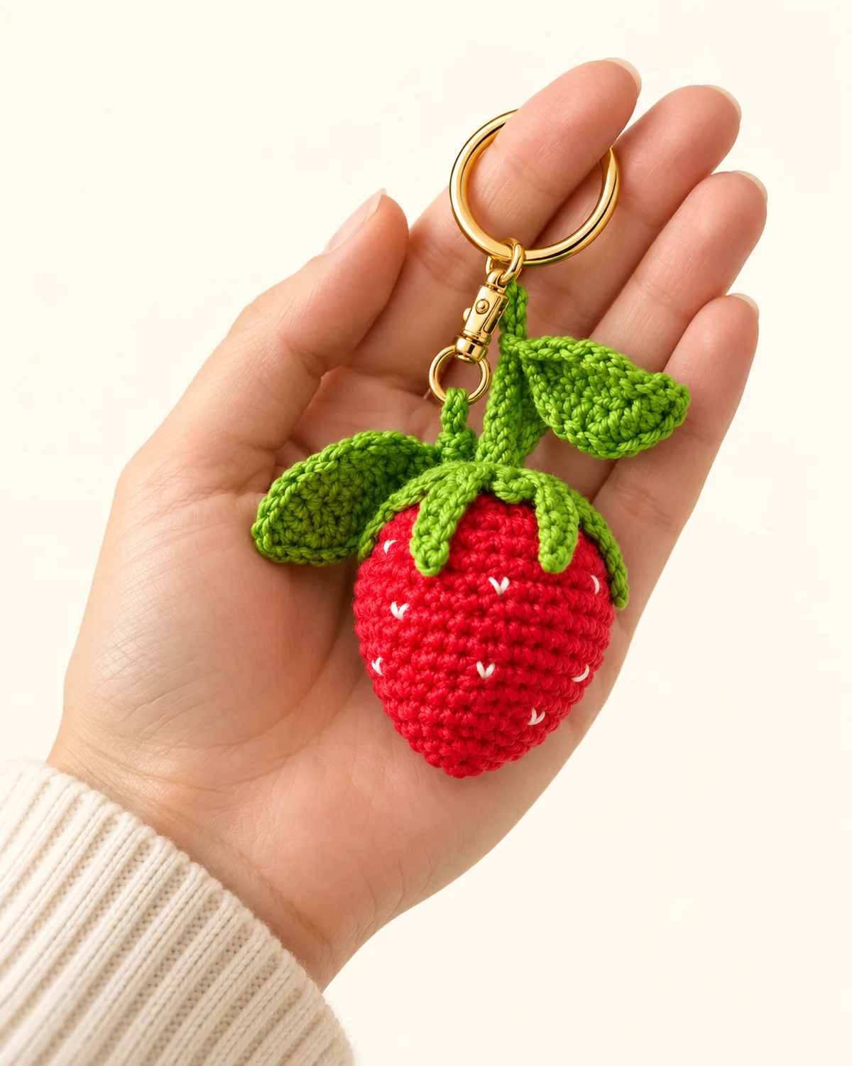 Strawberry Charm, side three-quarter view in use