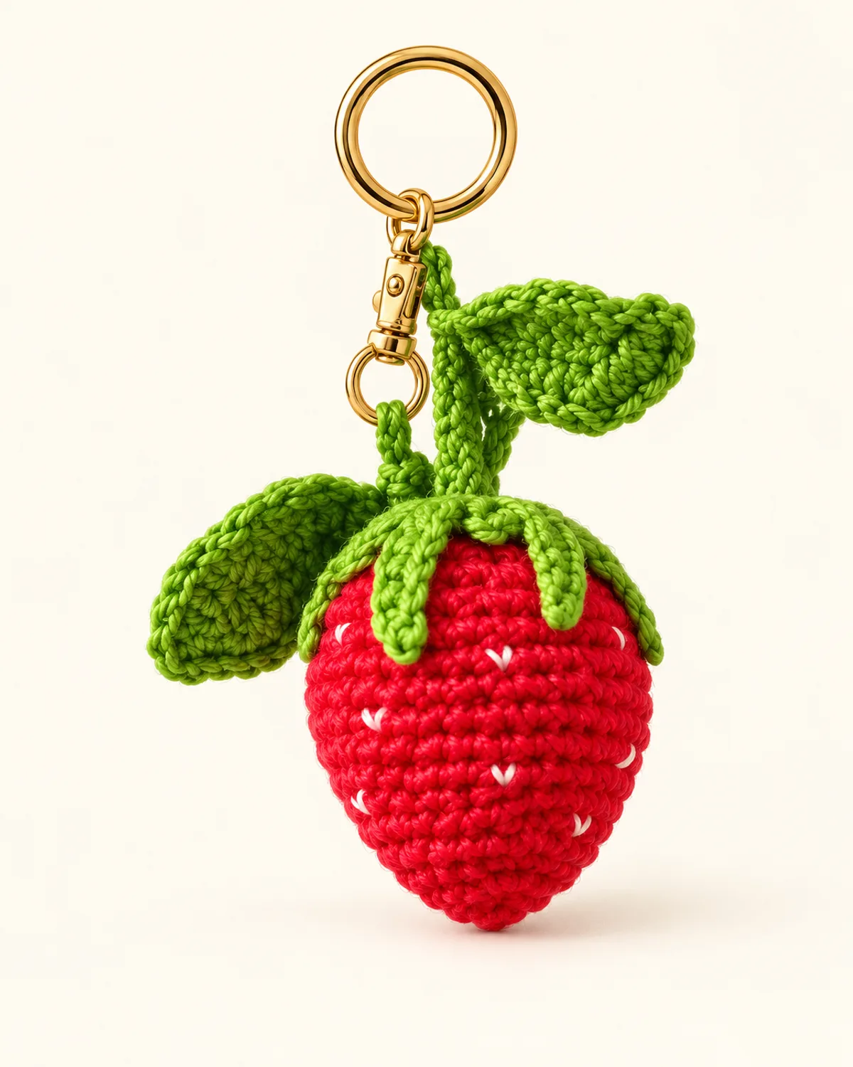 Strawberry Charm, crochet pattern