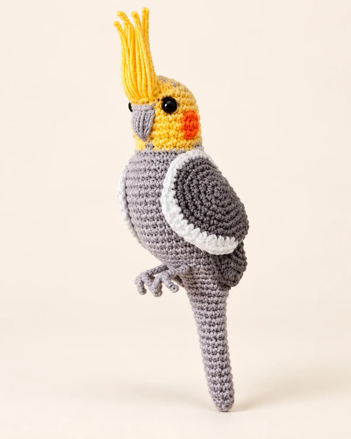 Cockatiel, crochet pattern
