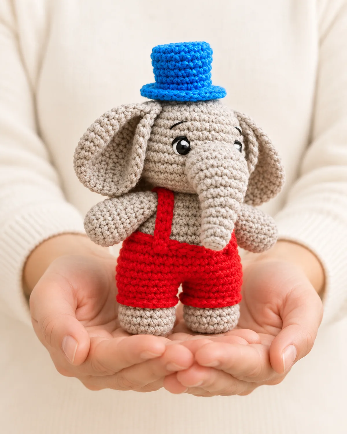 Circus Elephant, side three-quarter view in use