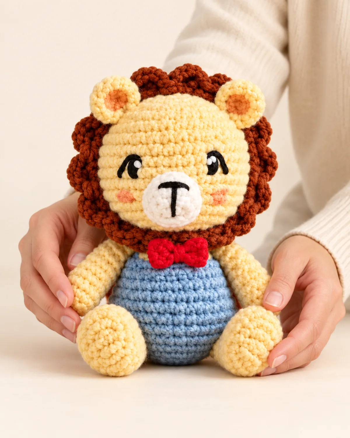 Circus Lion, alternate view in use