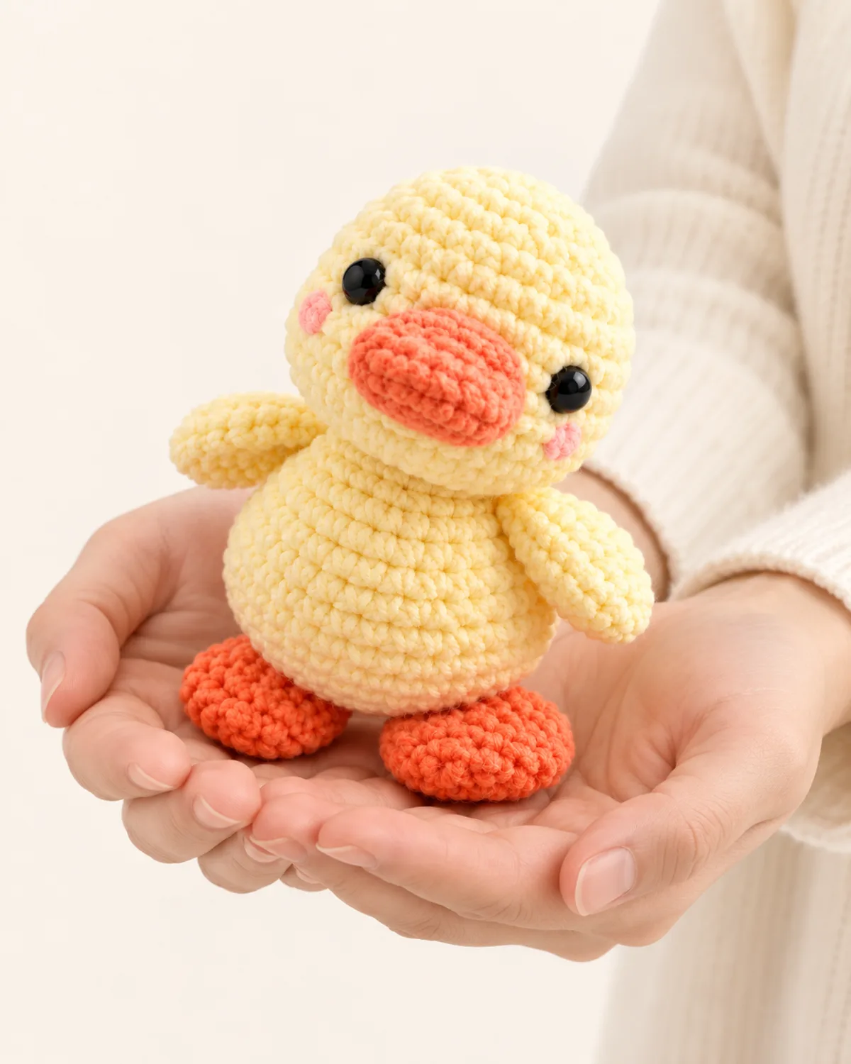 Kawaii Duck, side three-quarter view in use