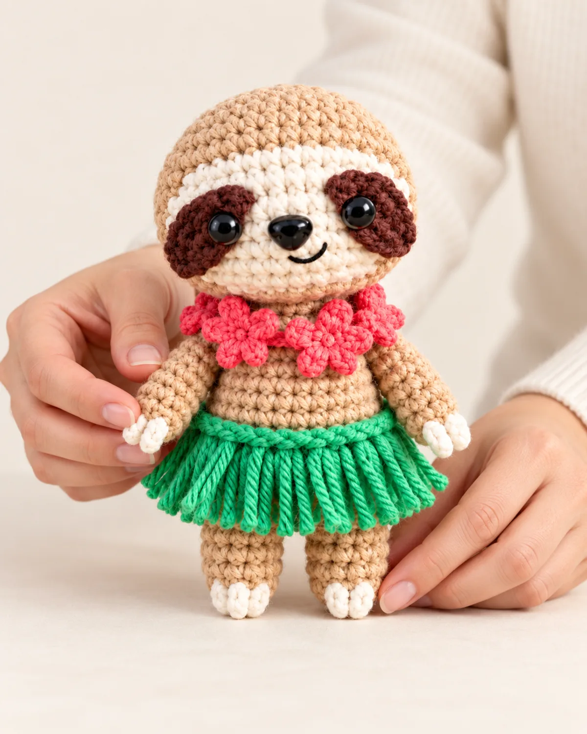 Tropical Sloth, alternate view in use