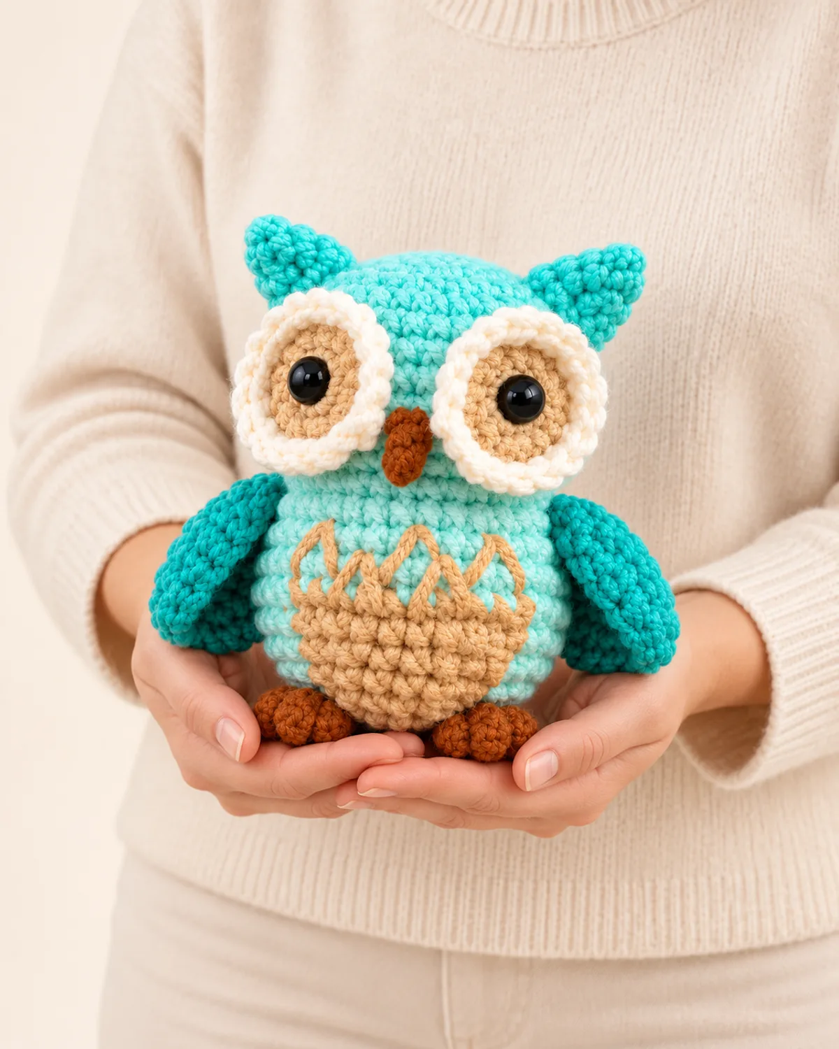 Forest Owl, front three-quarter view in use