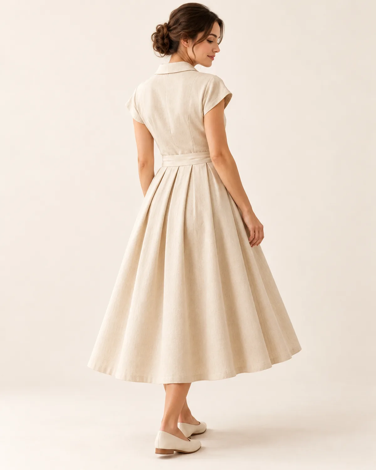 French Sleeve Dress, alternate view in use
