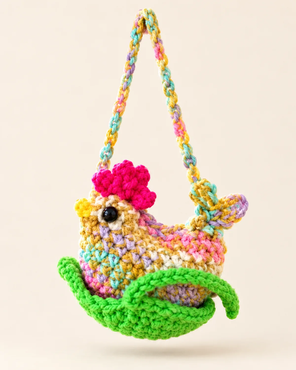 Hen Swing, crochet pattern